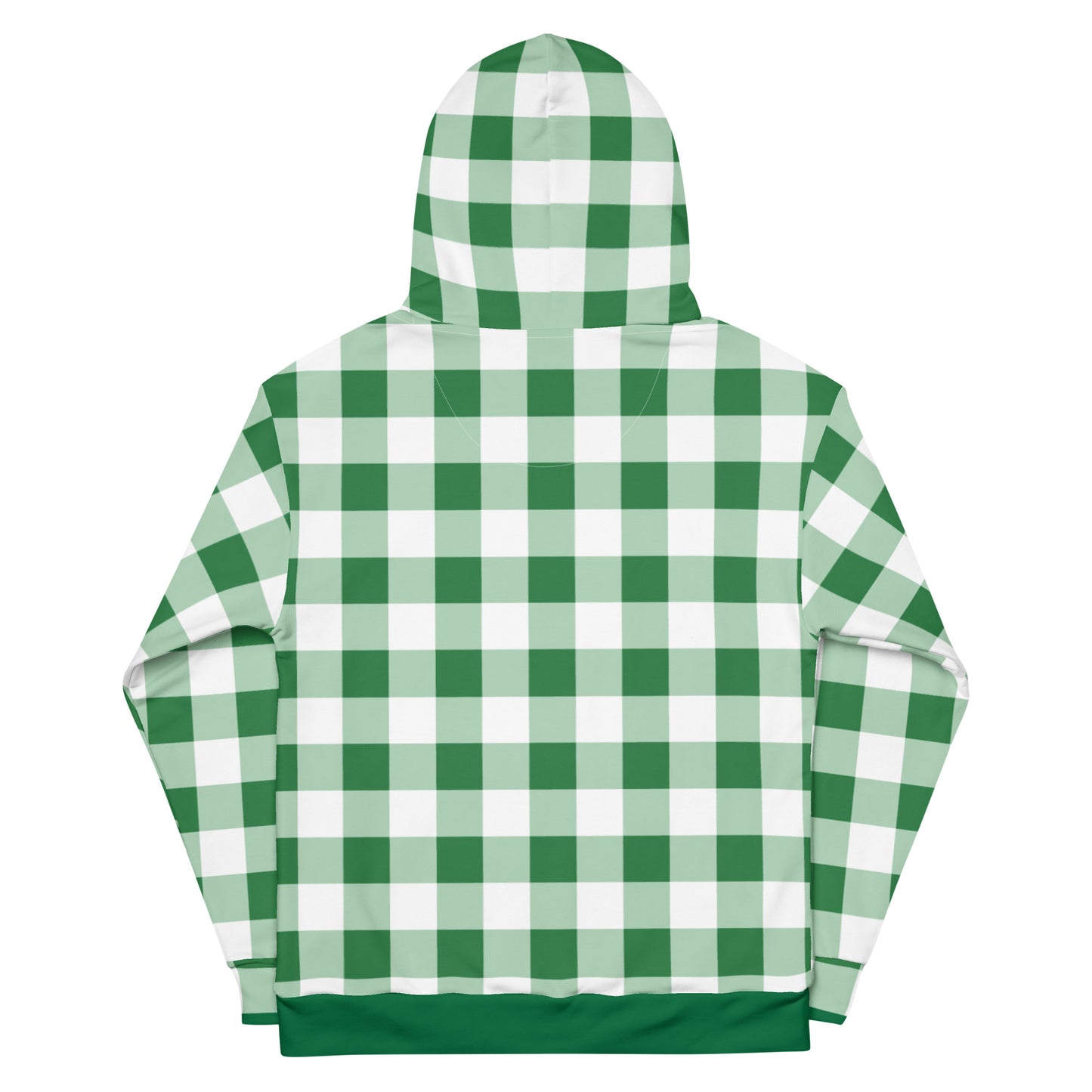 Gingham Green - Inspired By Harry Styles - Sustainably Made Unisex Hoodie
