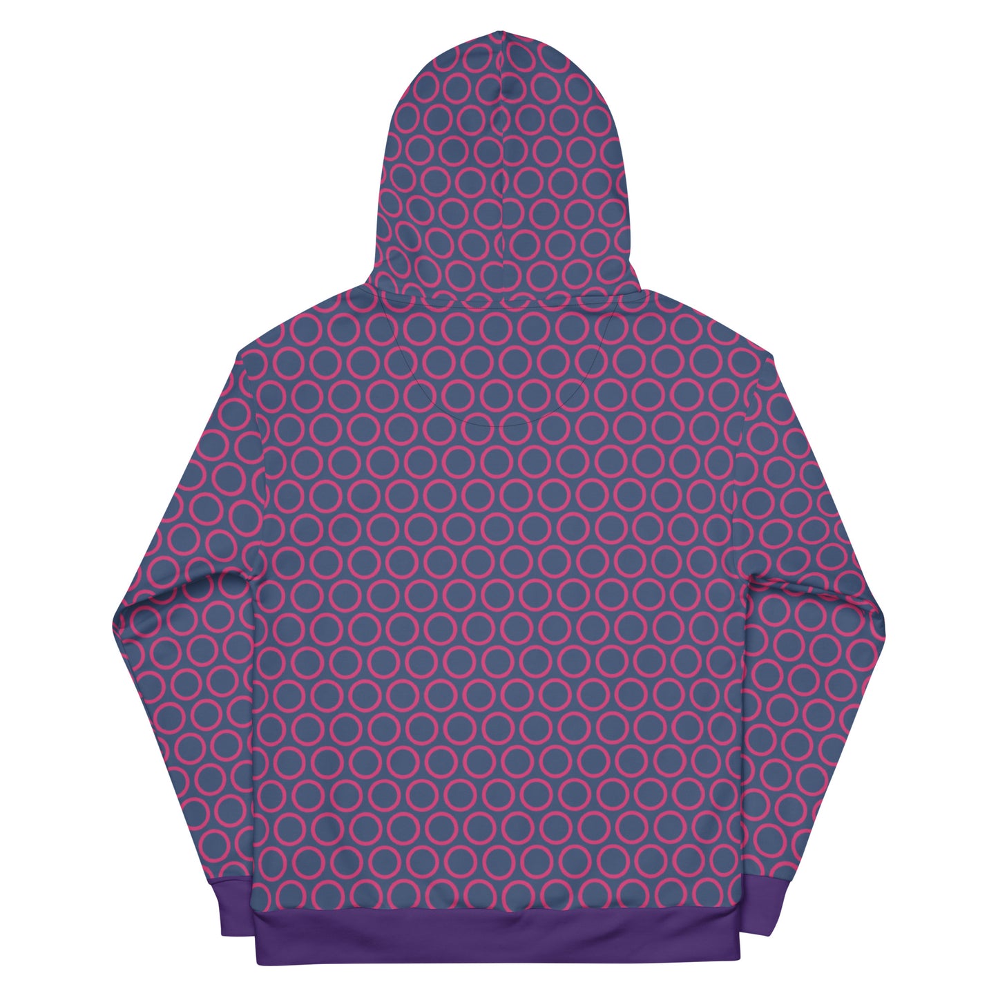 Pink Circles - Inspired By Selena Gomez - Sustainably Made Unisex Hoodie