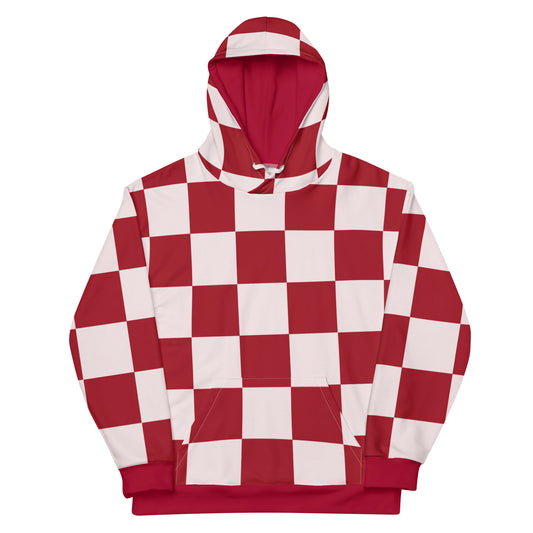 Go Red - Inspired By Dua Lipa - Sustainably Made Unisex Hoodie