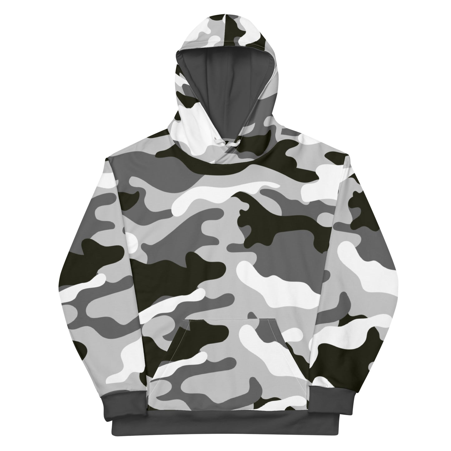 Grey Camo - Inspired By Zendaya - Sustainably Made Unisex Hoodie