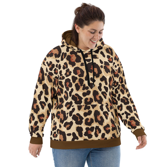 Leopard Skin - Inspired By Selena Gomez - Sustainably Made Unisex Hoodie