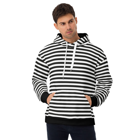 Bengal Stripes - Inspired By Dua Lipa - Sustainably Made Unisex Hoodie