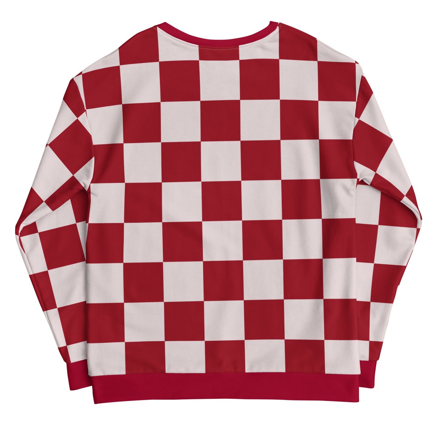 Go Red - Inspired By Dua Lipa - Sustainably Made Unisex Sweatshirt