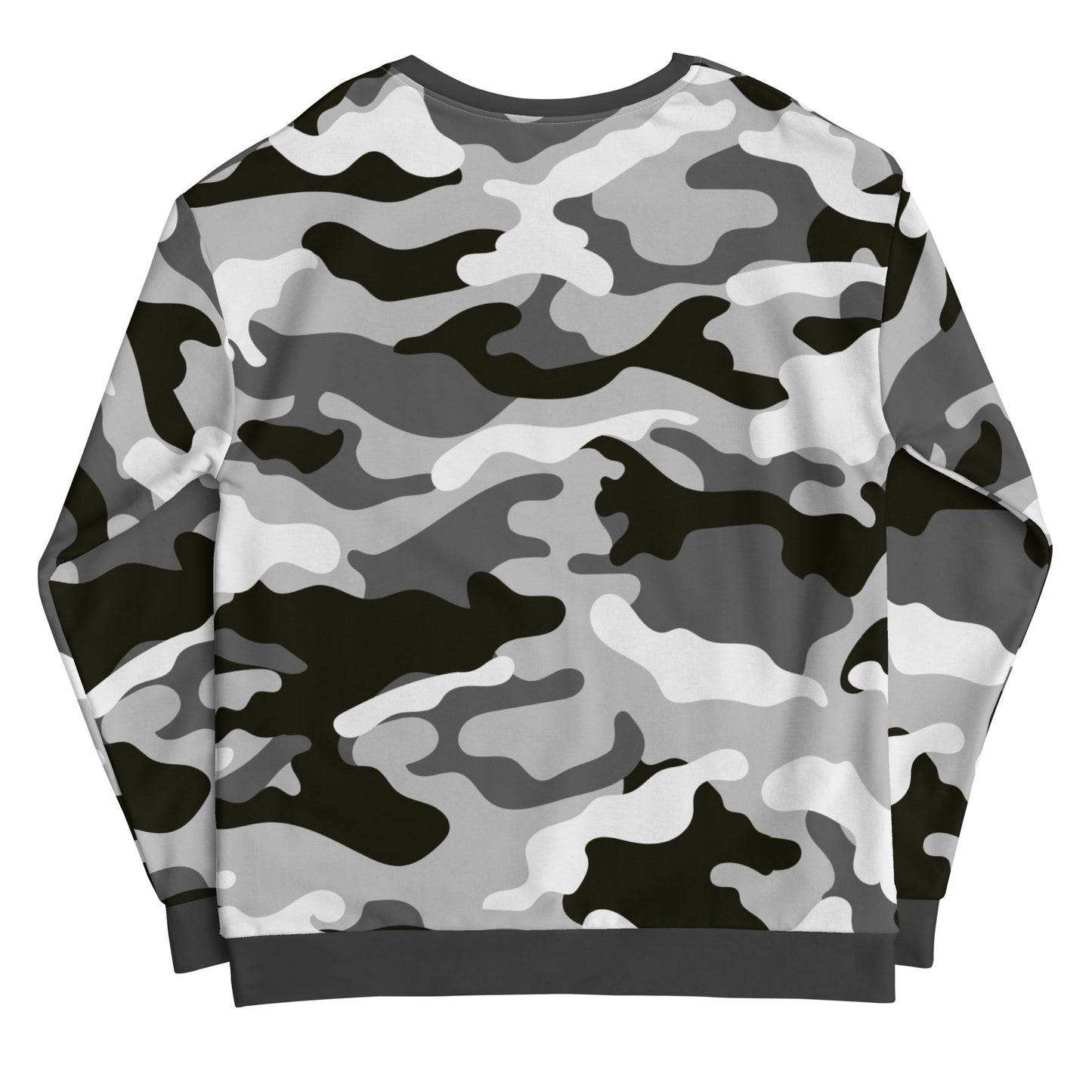 Grey Camo - Inspired By Zendaya - Sustainably Made Unisex Sweatshirt