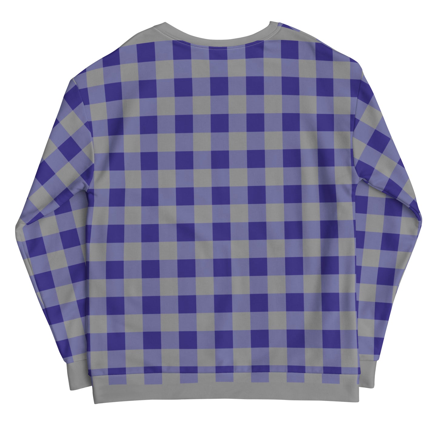Gingham Blue - Inspired By Harry Styles - Sustainably Made Unisex Sweatshirt