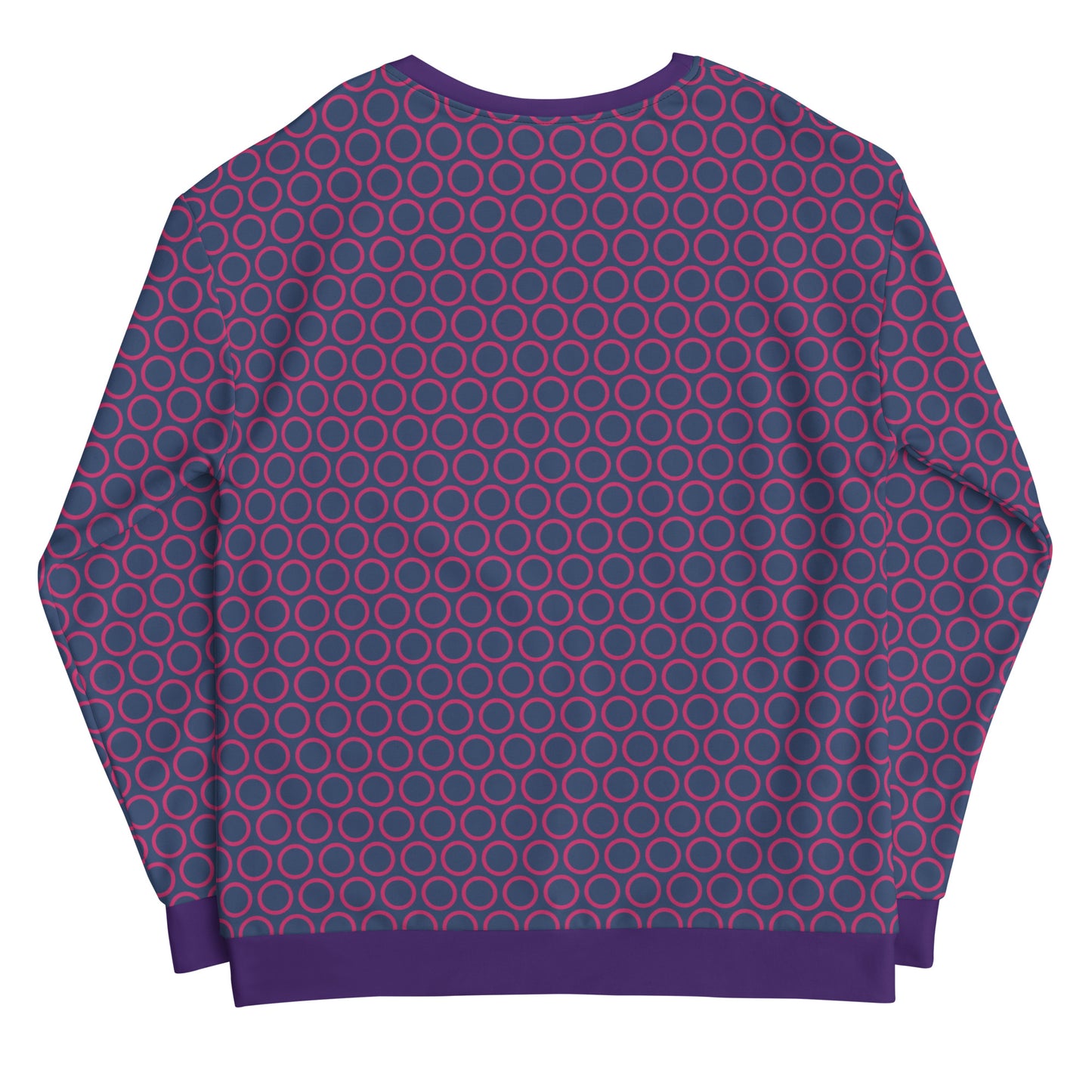 Pink Circles - Inspired By Selena Gomez - Sustainably Made Unisex Sweatshirt