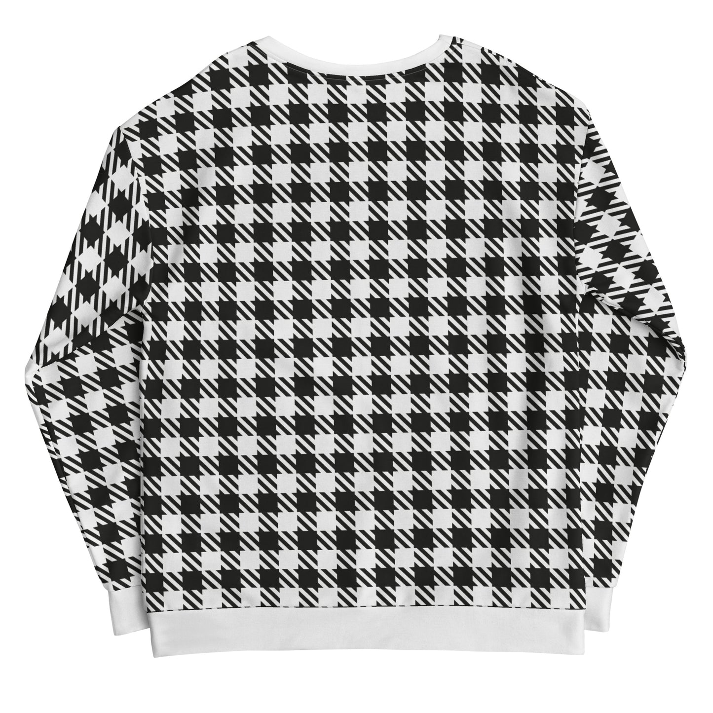Royal Check - Inspired By Selena Gomez - Sustainably Made Unisex Sweatshirt