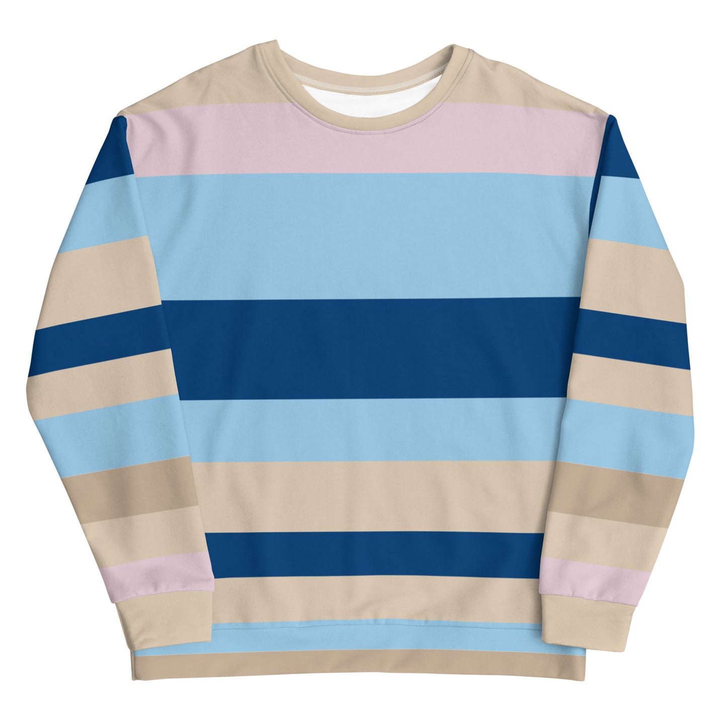 Stripes Multi Color - Inspired By Zendaya - Sustainably Made Unisex Sweatshirt
