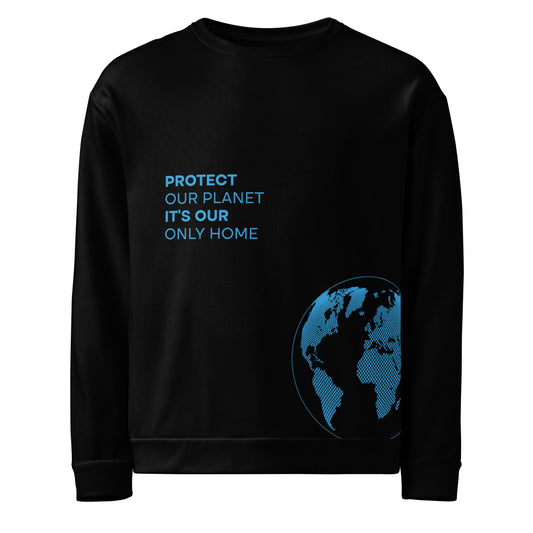 Protect Our Planet - Sustainably Made Unisex Sweatshirt