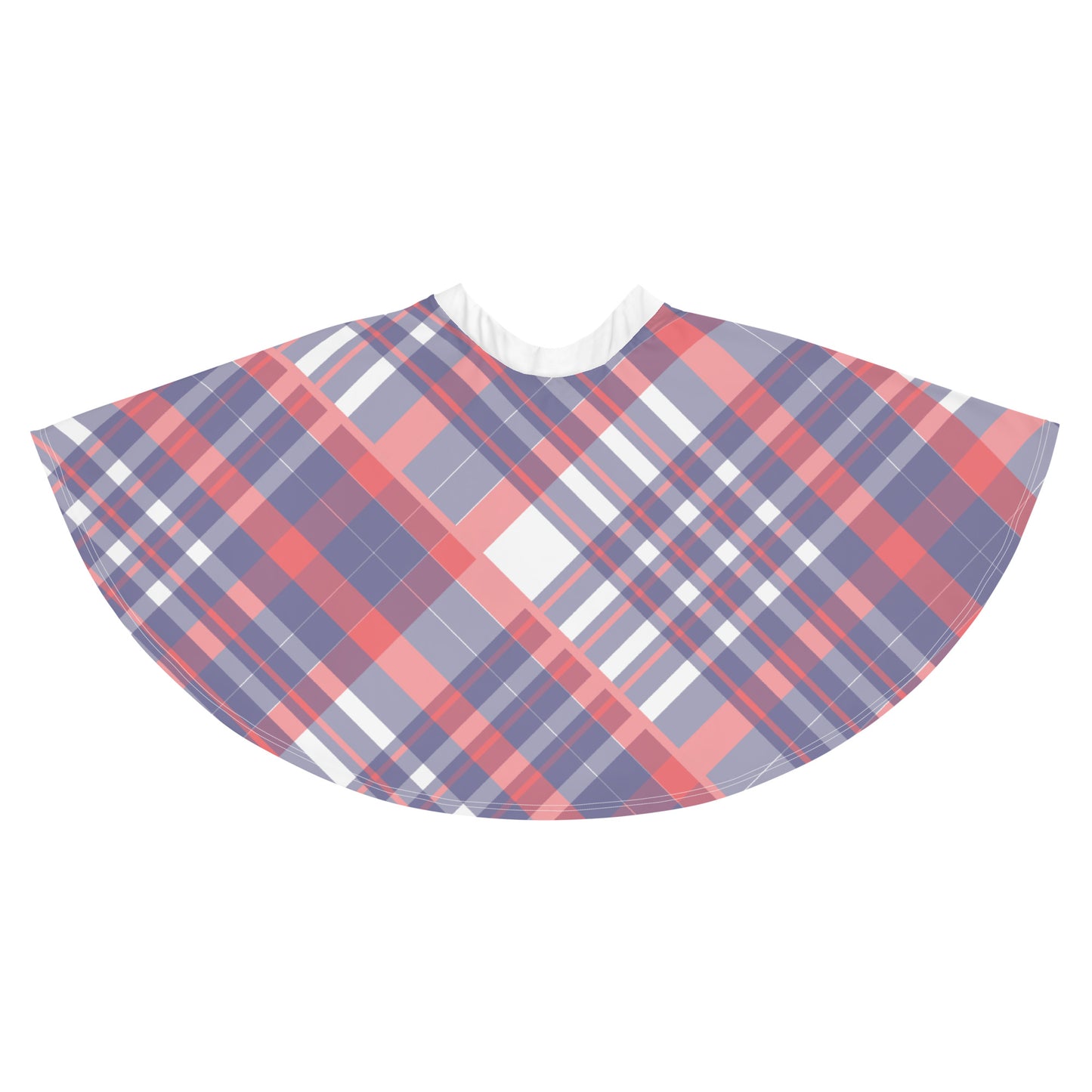 Diagonal Stripes - Inspired By Taylor Swift - Sustainably Made Skater Skirt