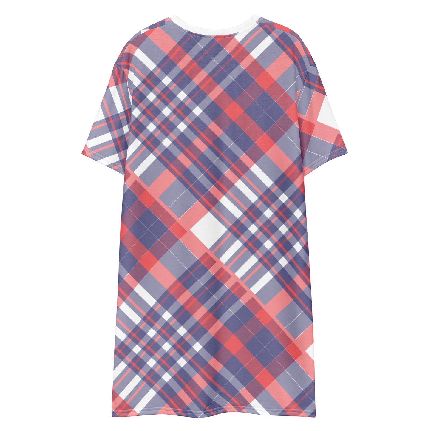 Diagonal Stripes - Inspired By Taylor Swift - Sustainably Made T-shirt dress