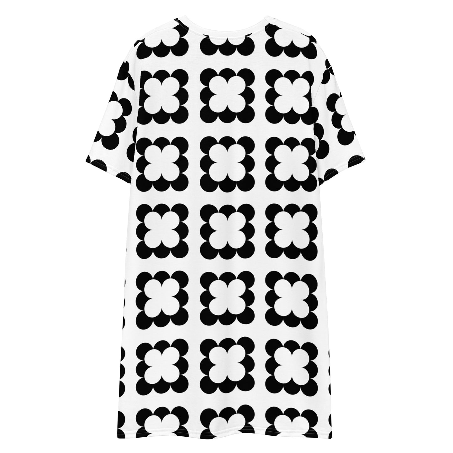 Classic Tile - Inspired By Dua Lipa - Sustainably Made T-shirt dress