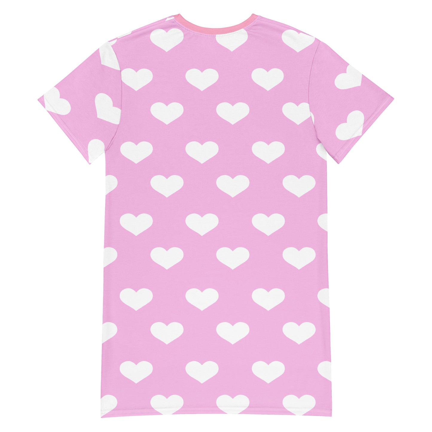 Hearty - Inspired By Dua Lipa - Sustainably Made T-shirt dress