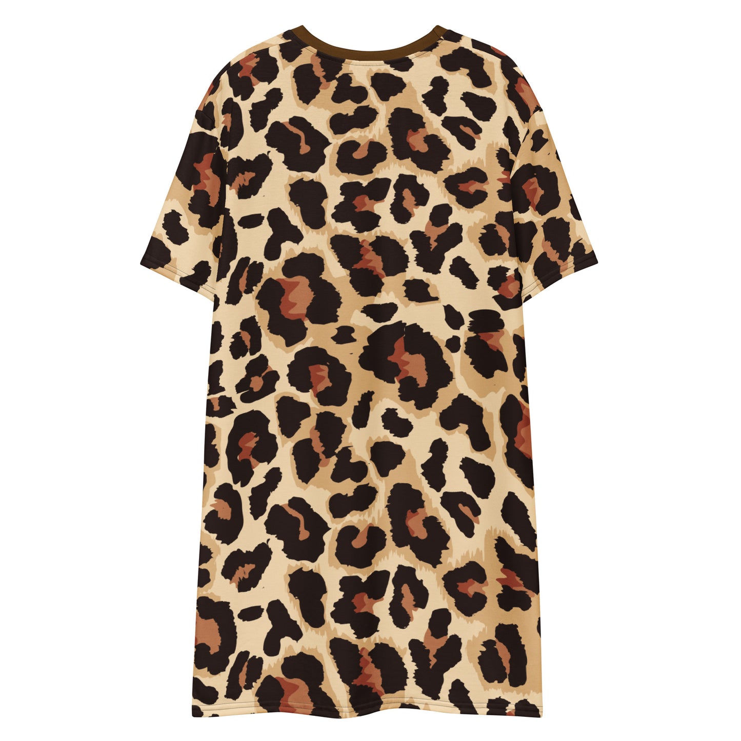 Leopard Skin - Inspired By Selena Gomez - Sustainably Made T-shirt dress