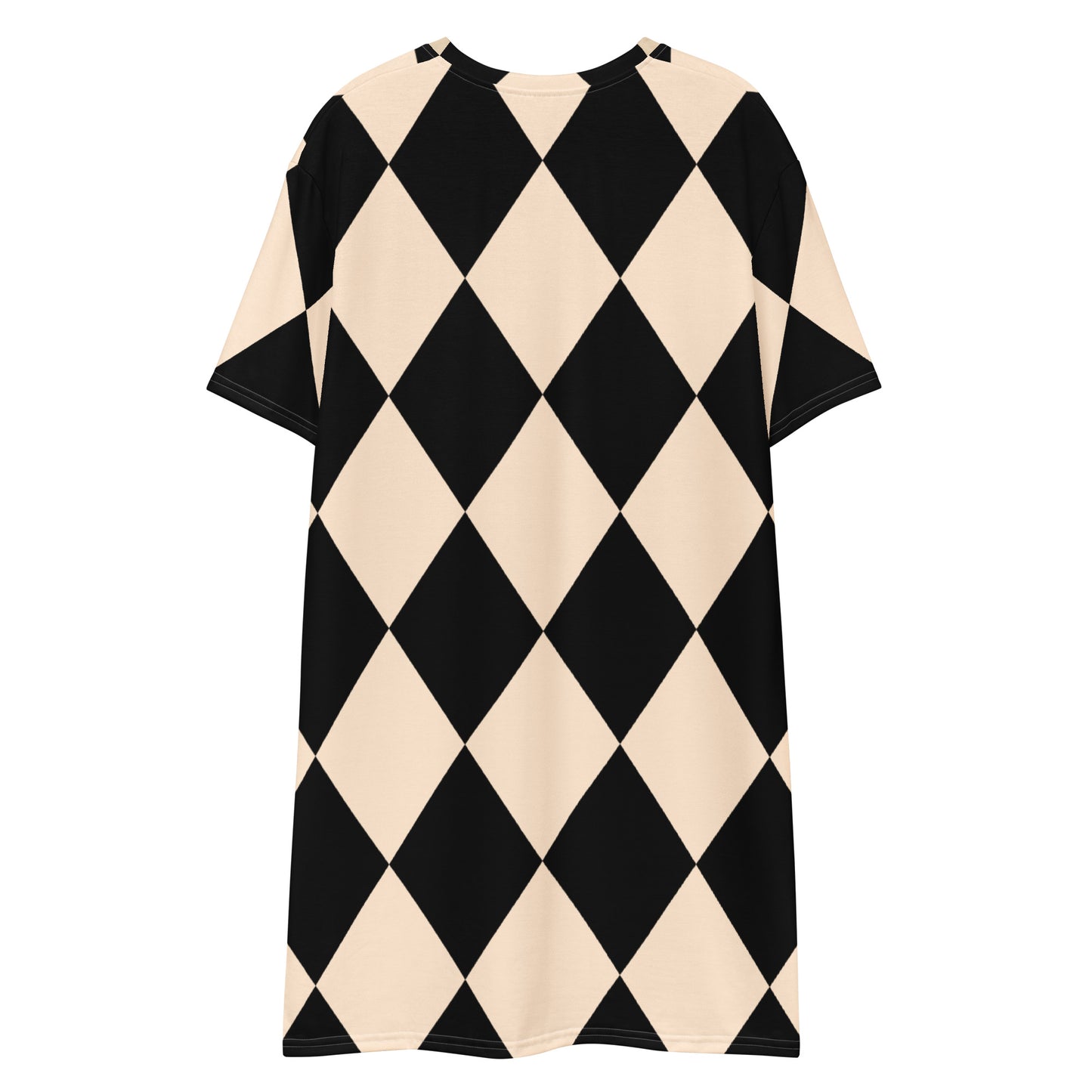 Harlequin - Inspired By Selena Gomez - Sustainably Made T-shirt dress