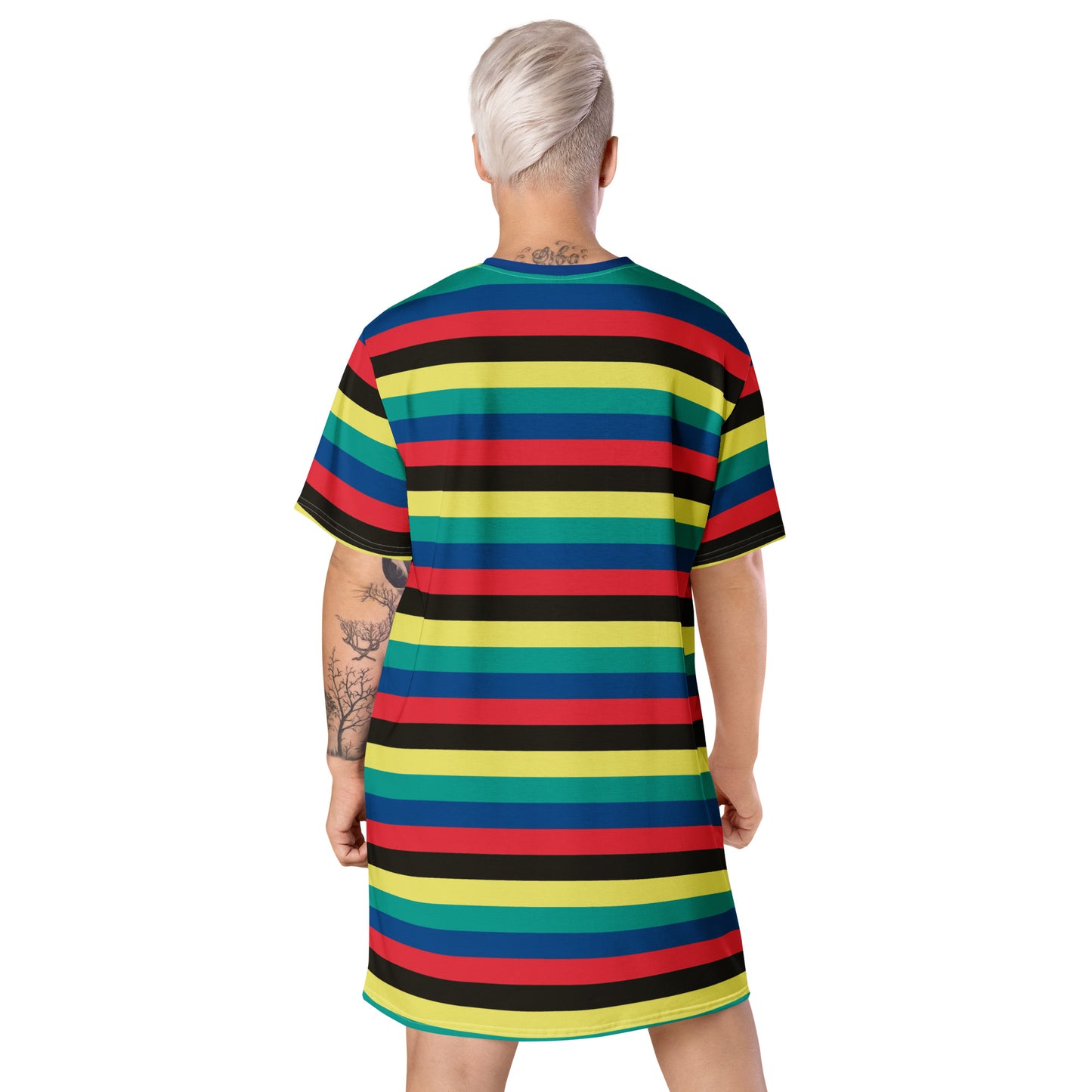 Roman - Inspired By Dua Lipa - Sustainably Made T-shirt dress