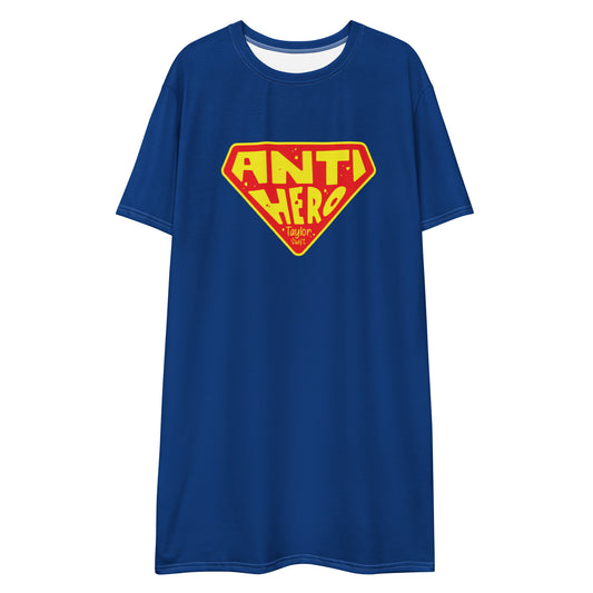 Anti Hero - Inspired By Taylor Swift - Sustainably Made T-shirt dress