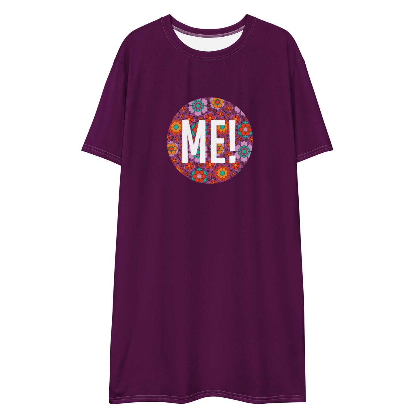 Me! Floral - Inspired By Taylor Swift - Sustainably Made T-shirt dress
