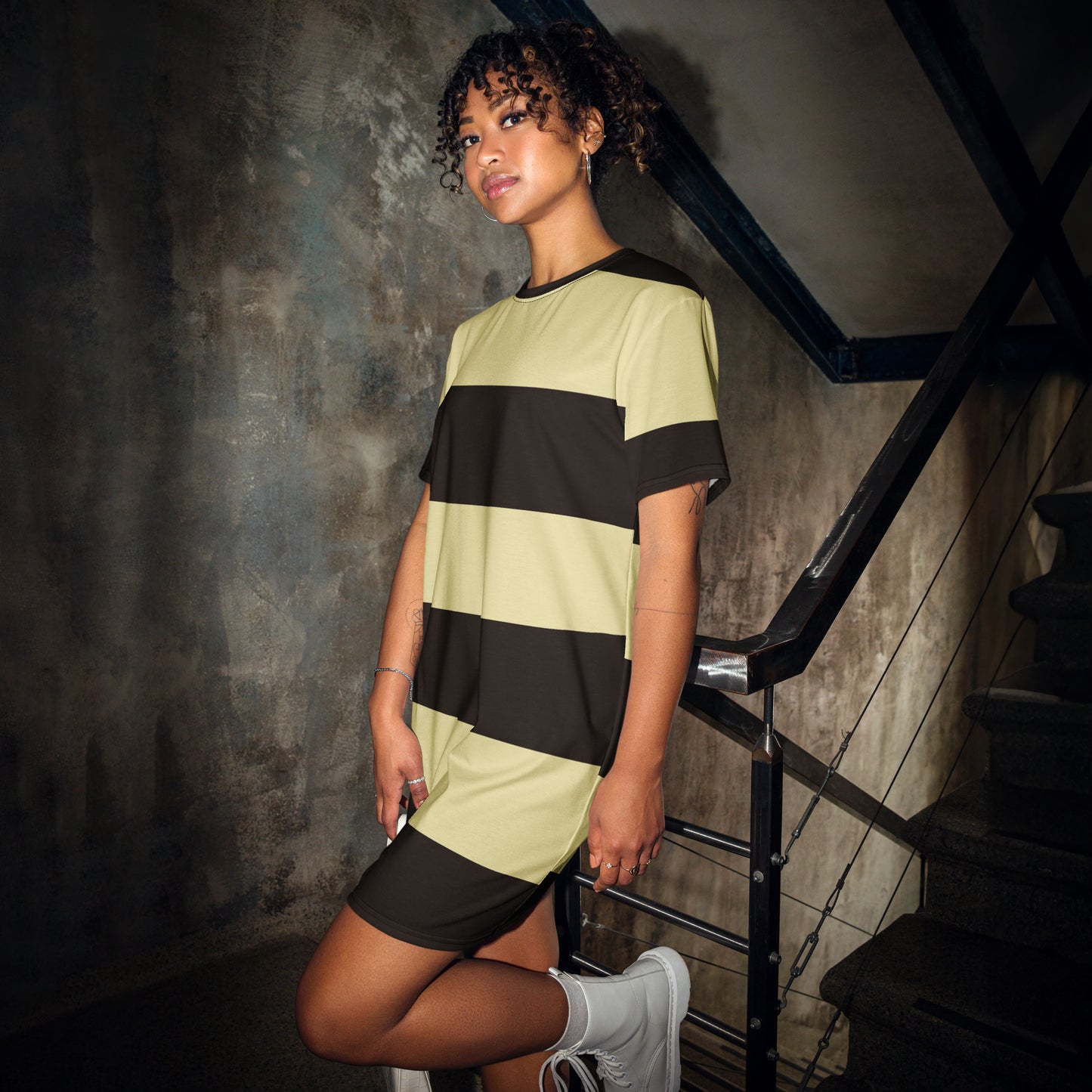 Black Gold - Inspired By Taylor Swift - Sustainably Made T-shirt dress