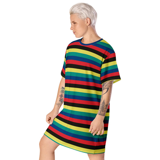 Roman - Inspired By Dua Lipa - Sustainably Made T-shirt dress