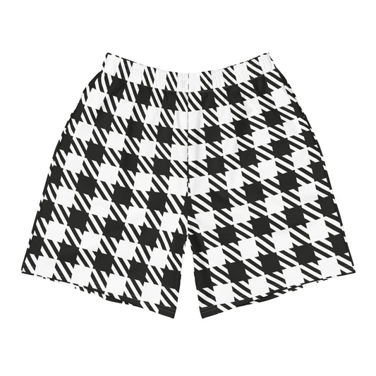 Royal Check - Inspired By Selena Gomez - Sustainably Made Unisex Athletic Long Shorts