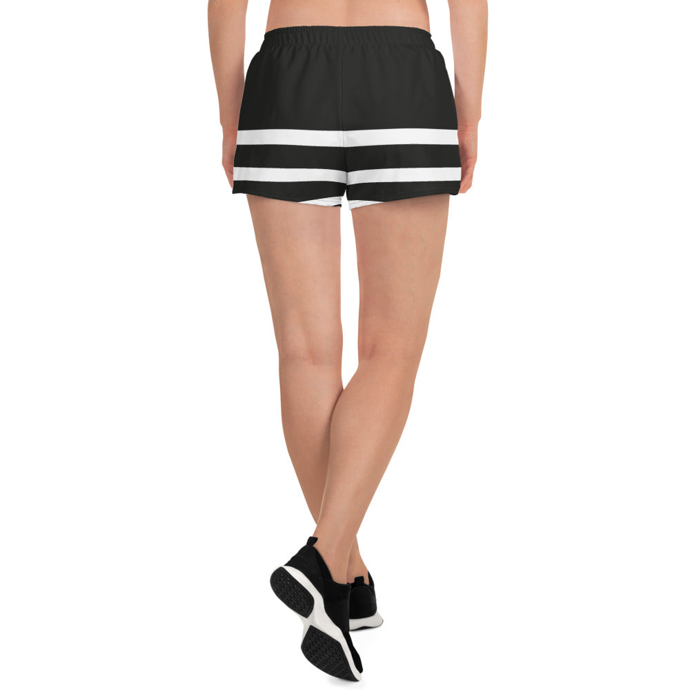 Half Lines - Inspired By Selena Gomez - Sustainably Made Unisex Athletic Shorts