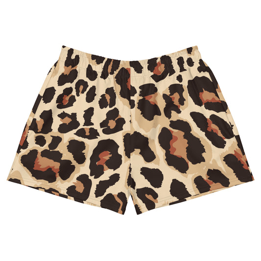 Leopard Skin - Inspired By Selena Gomez - Sustainably Made Unisex Athletic Shorts