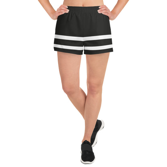 Half Lines - Inspired By Selena Gomez - Sustainably Made Unisex Athletic Shorts