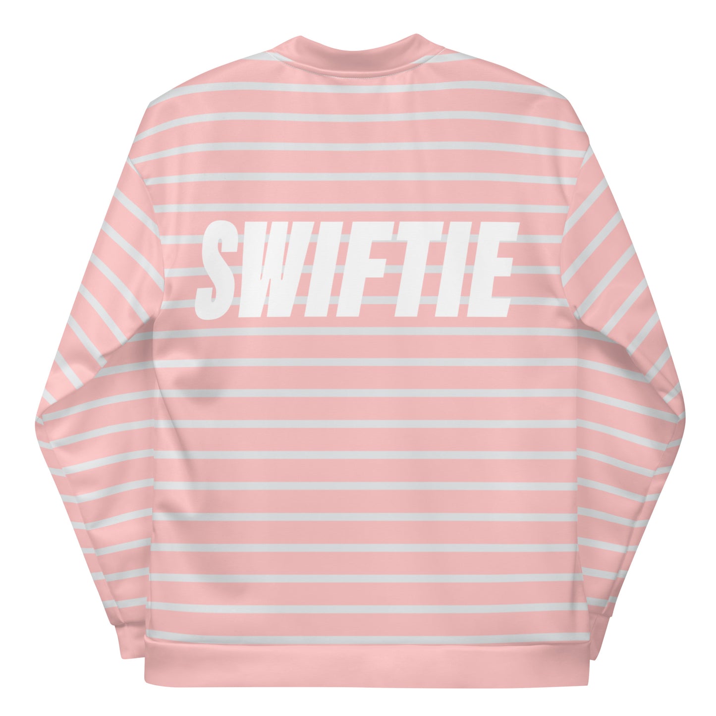 Swiftie Stripes - Inspired By Taylor Swift - Sustainably Made Bomber Jacket