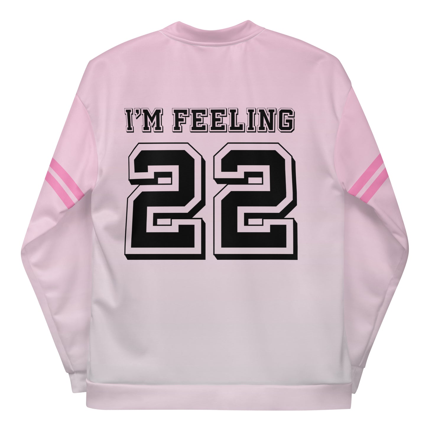 22 | Gradient Pink - Inspired By Taylor Swift - Sustainably Made Bomber Jacket