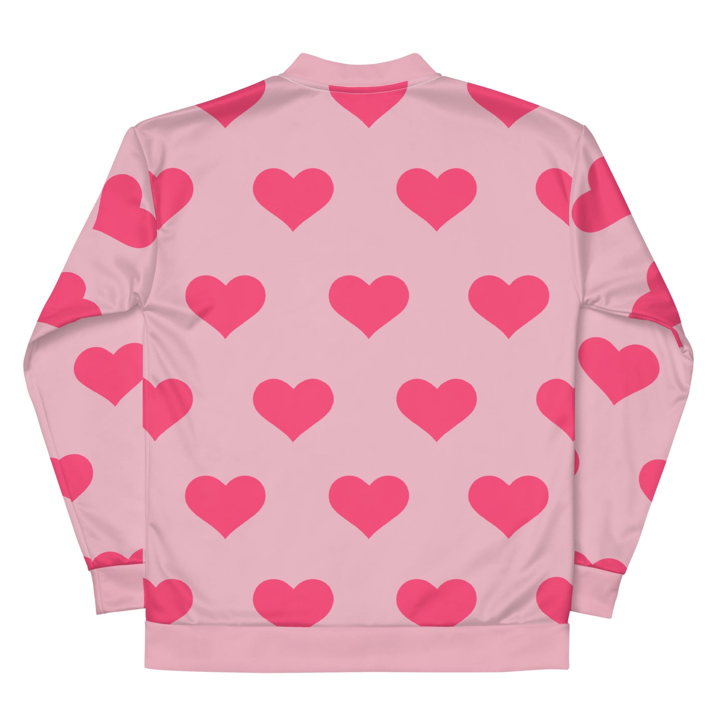 Pink Love - Sustainably Made Bomber Jacket