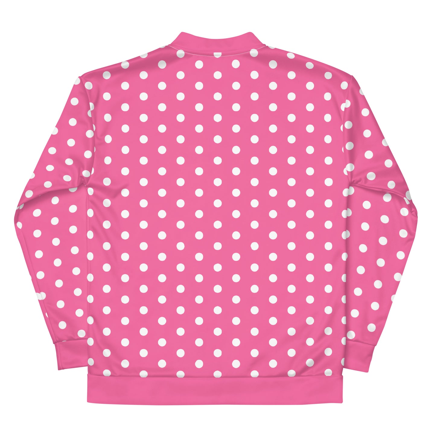 Pink Polkadot - Inspired By Harry Styles - Sustainably Made Unisex Bomber Jacket