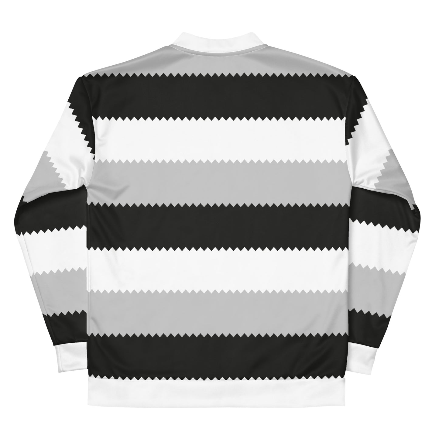 Electric Monochrome - Inspired By Dua Lipa - Sustainably Made Unisex Bomber Jacket