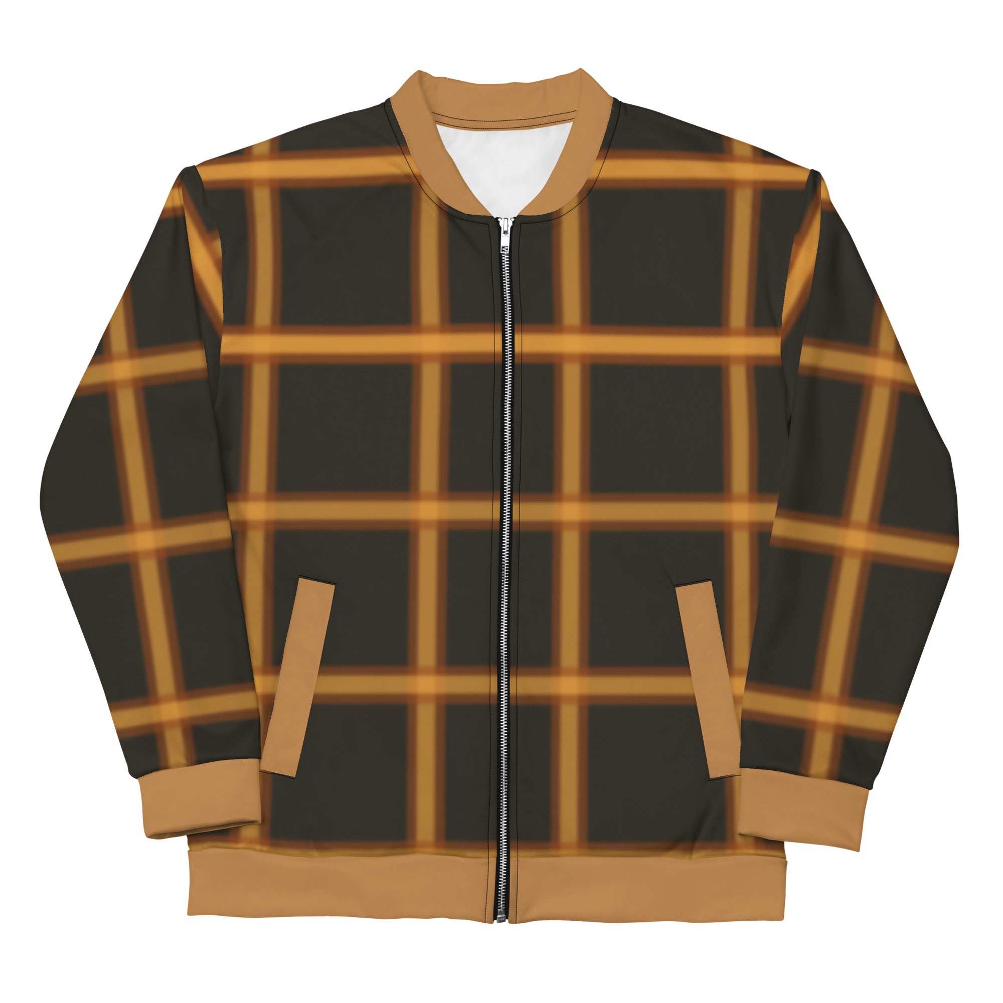 Black Stripes - Inspired By Taylor Swift - Sustainably Made Unisex Bomber Jacket