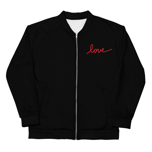 Love - Sustainably Made Bomber Jacket