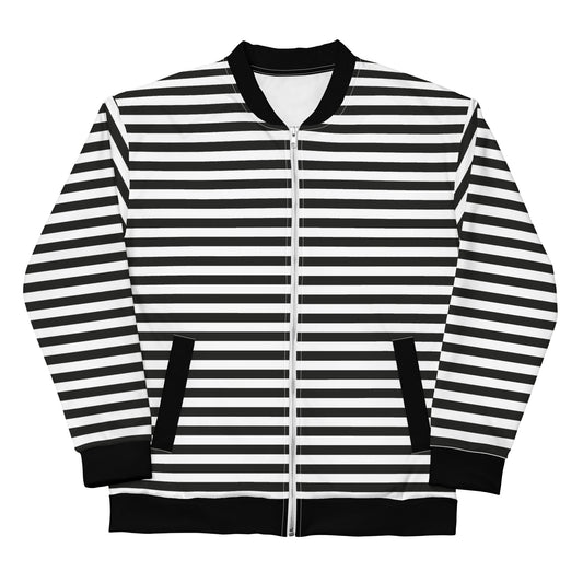 Bengal Stripes - Inspired By Dua Lipa - Sustainably Made Unisex Bomber Jacket