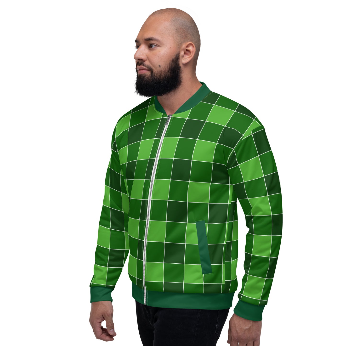 Irish - Inspired By Harry Styles - Sustainably Made Unisex Bomber Jacket
