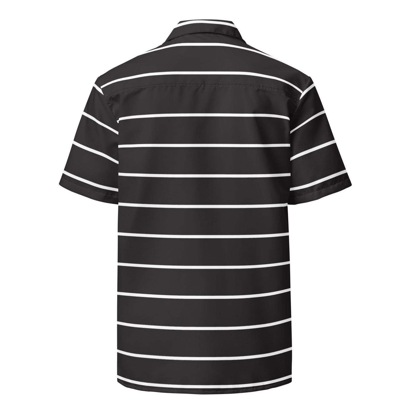 Black Stripes - Inspired By Taylor Swift - Sustainably Made Unisex button shirt