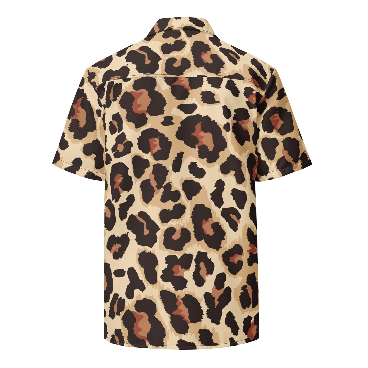 Leopard Skin - Inspired By Selena Gomez - Sustainably Made Unisex button shirt