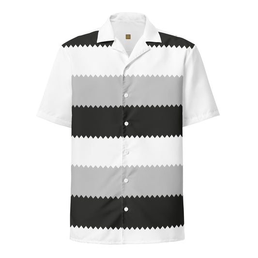 Electric Monochrome - Inspired By Dua Lipa - Sustainably Made Unisex button shirt