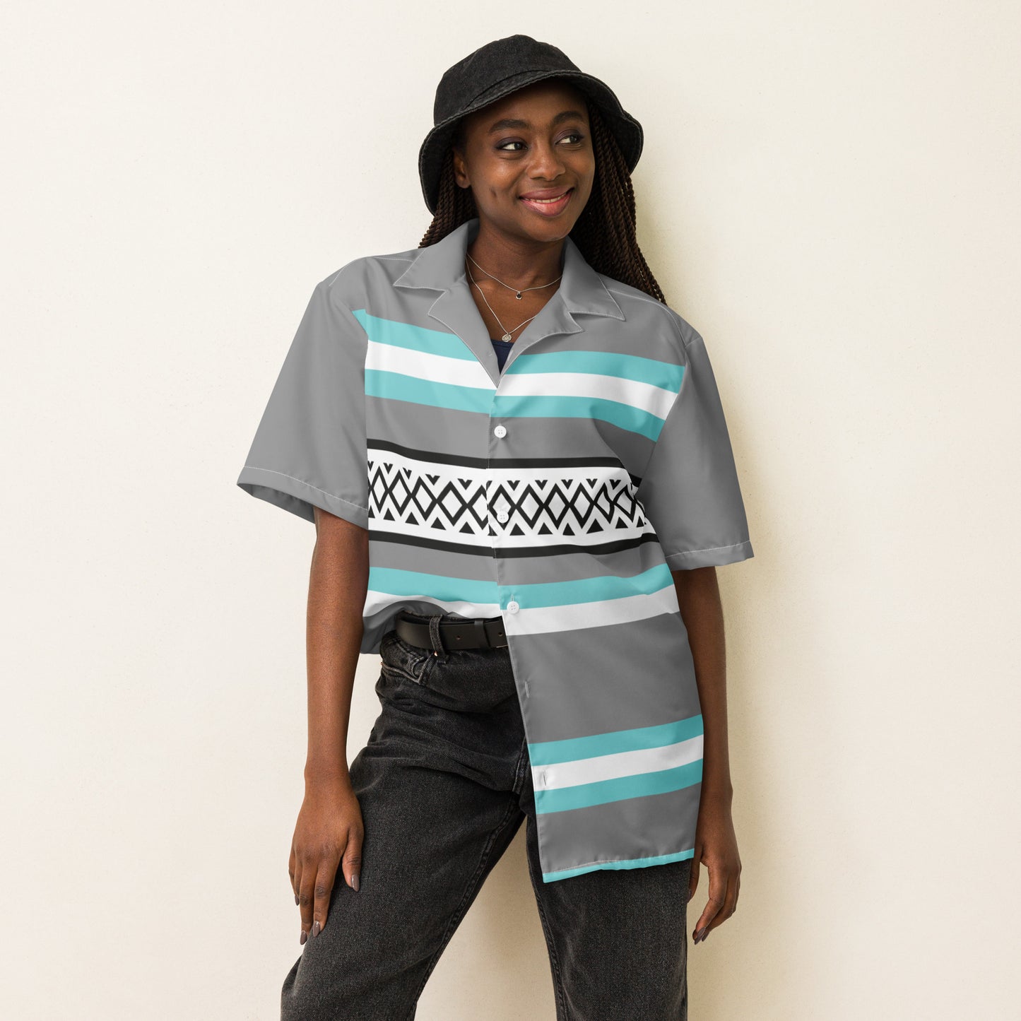 Hispanic Heritage - Inspired By Selena Gomez - Sustainably Made Unisex button shirt