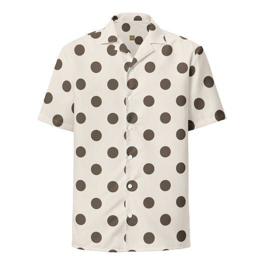 Polkadot - Inspired By Dua Lipa - Sustainably Made Unisex button shirt