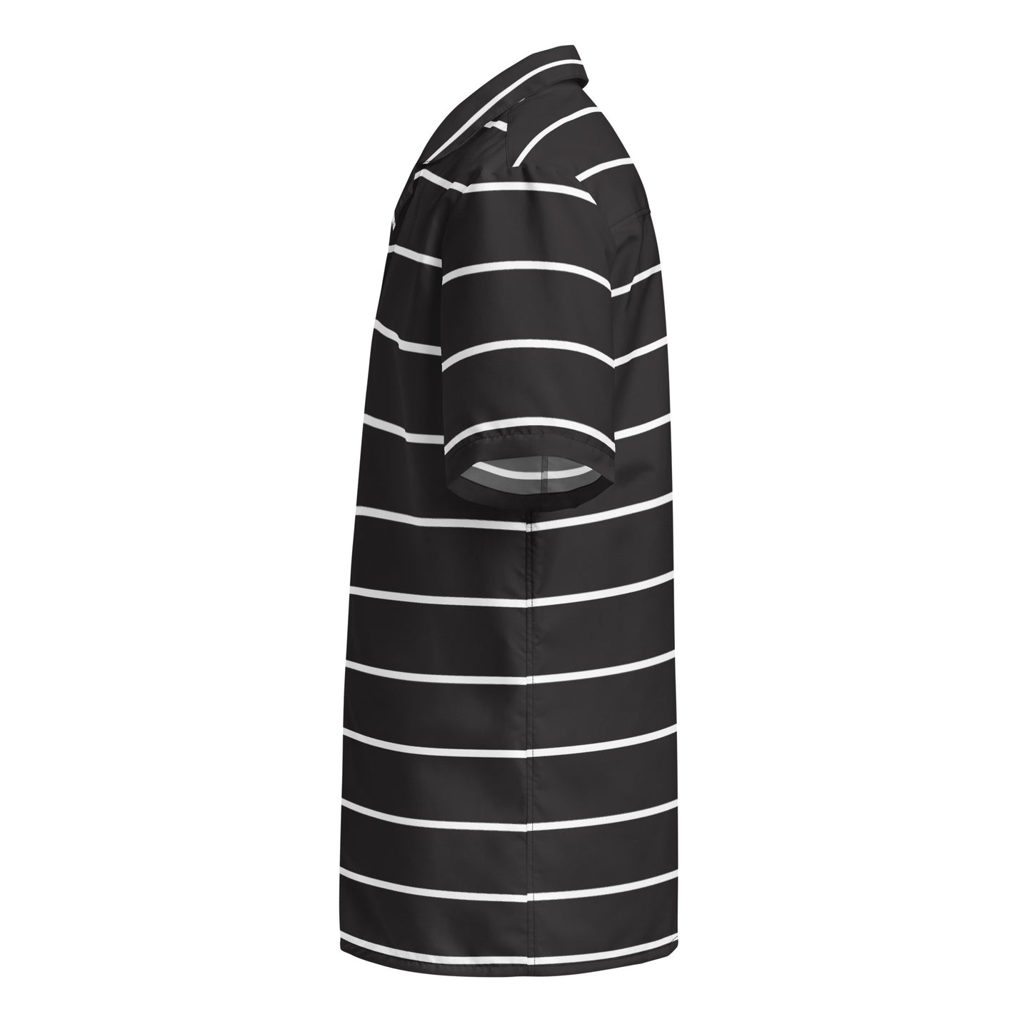 Black Stripes - Inspired By Taylor Swift - Sustainably Made Unisex button shirt