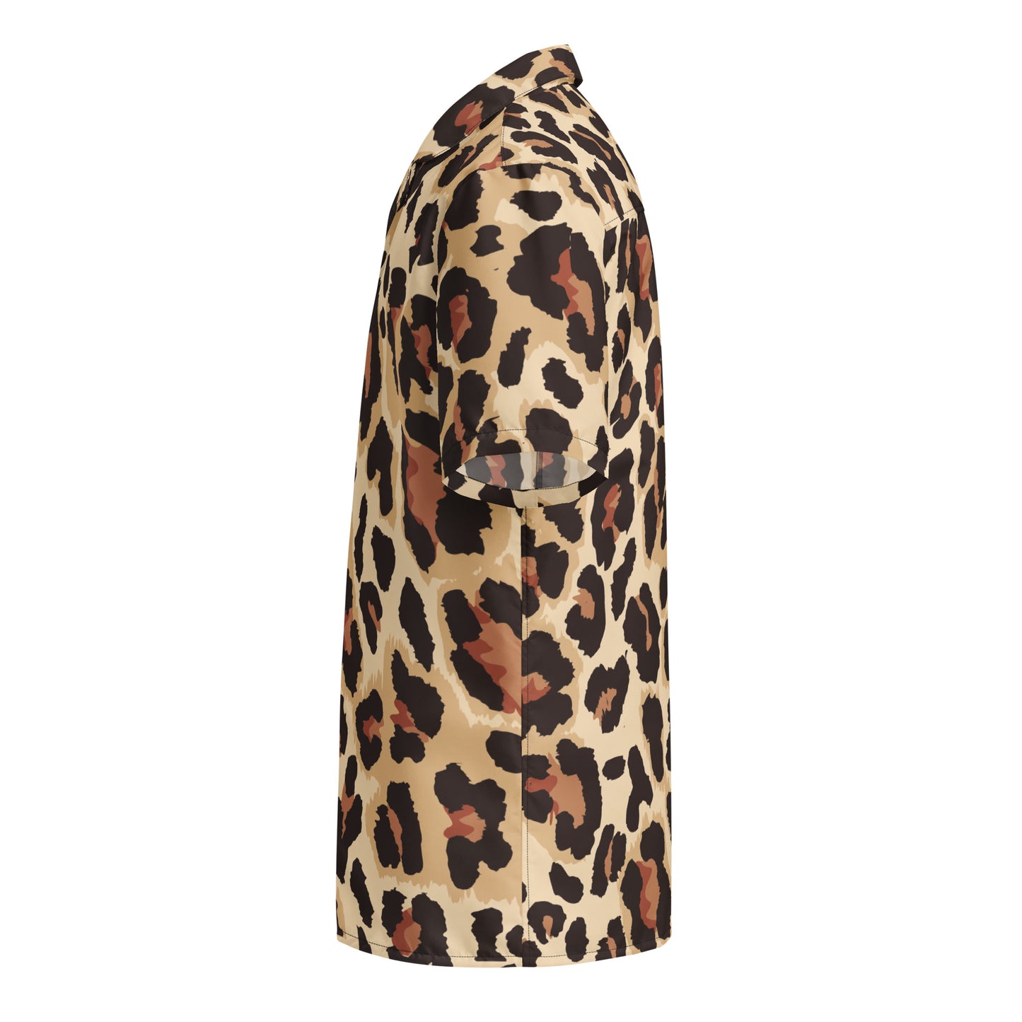 Leopard Skin - Inspired By Selena Gomez - Sustainably Made Unisex button shirt