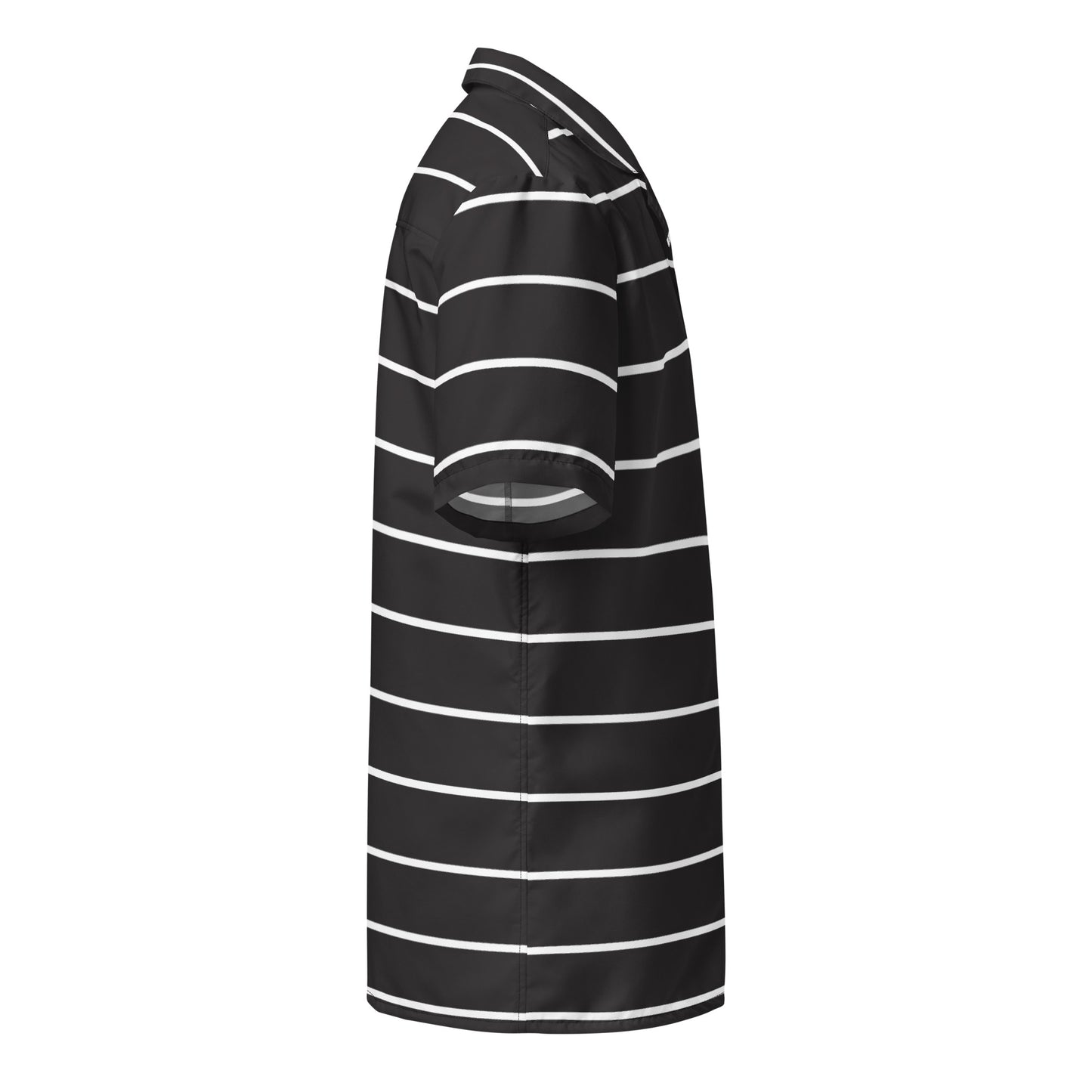 Black Stripes - Inspired By Taylor Swift - Sustainably Made Unisex button shirt