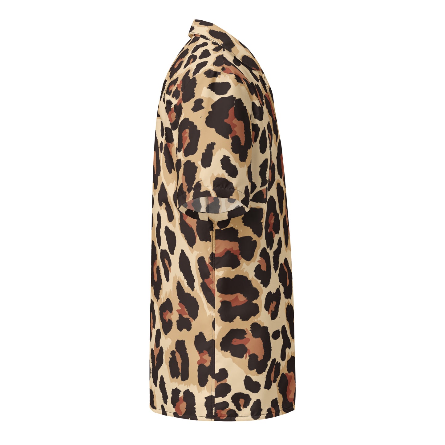 Leopard Skin - Inspired By Selena Gomez - Sustainably Made Unisex button shirt