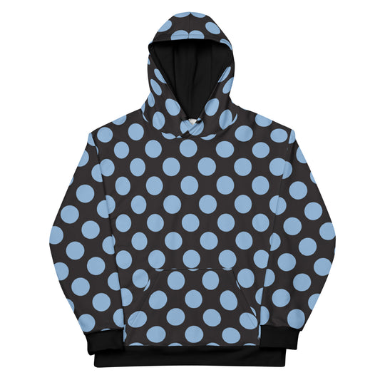 Blue Polkadot - Inspired By Harry Styles - Sustainably Made Unisex Hoodie