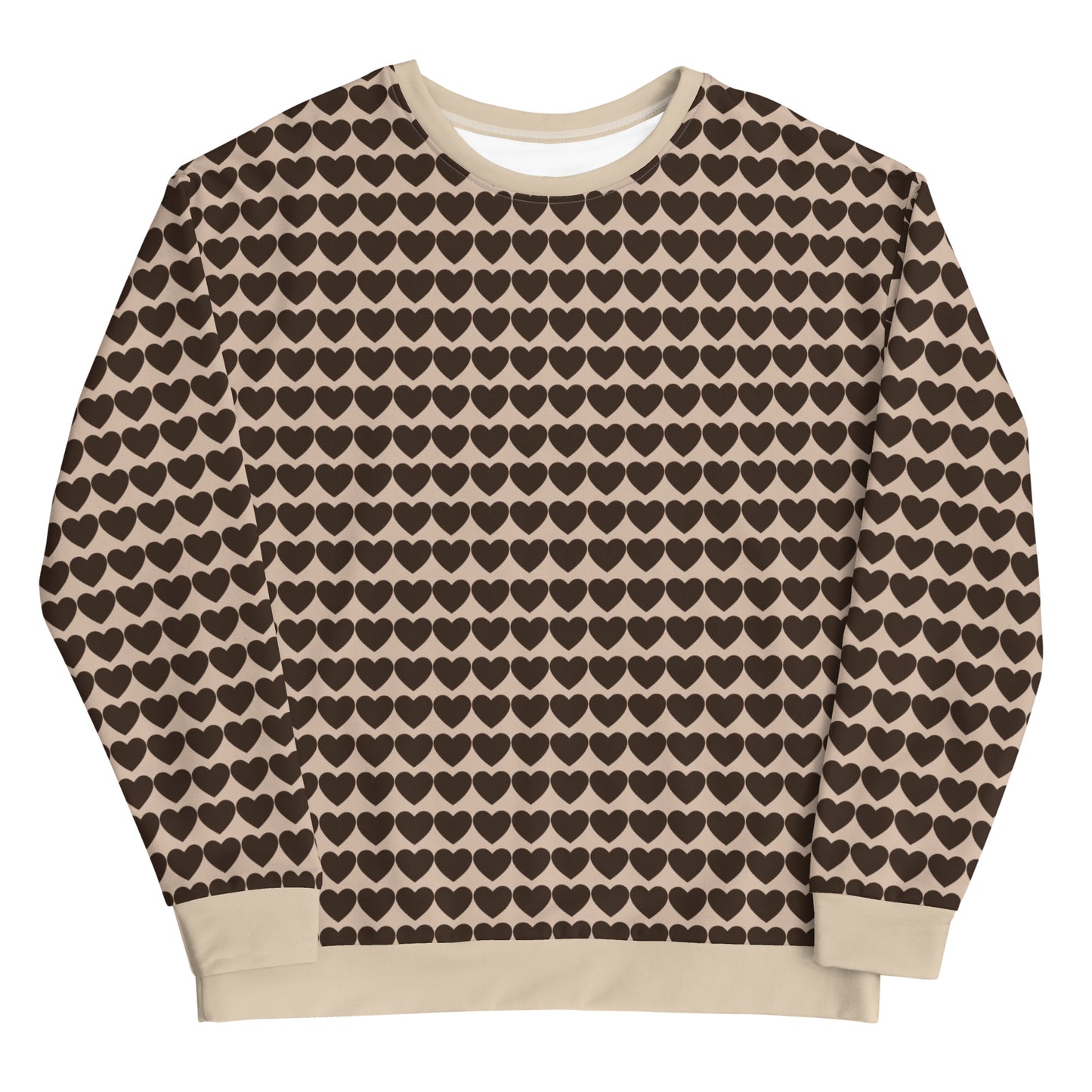 Heart Pattern - Inspired By Harry Styles - Sustainably Made Sweatshirt
