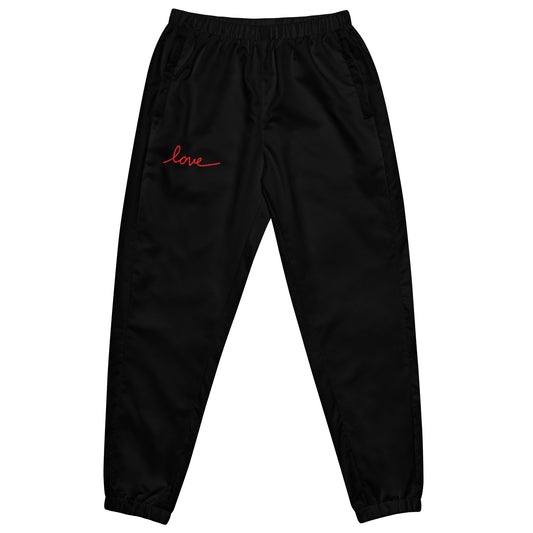 Love - Sustainably Made Unisex track pants