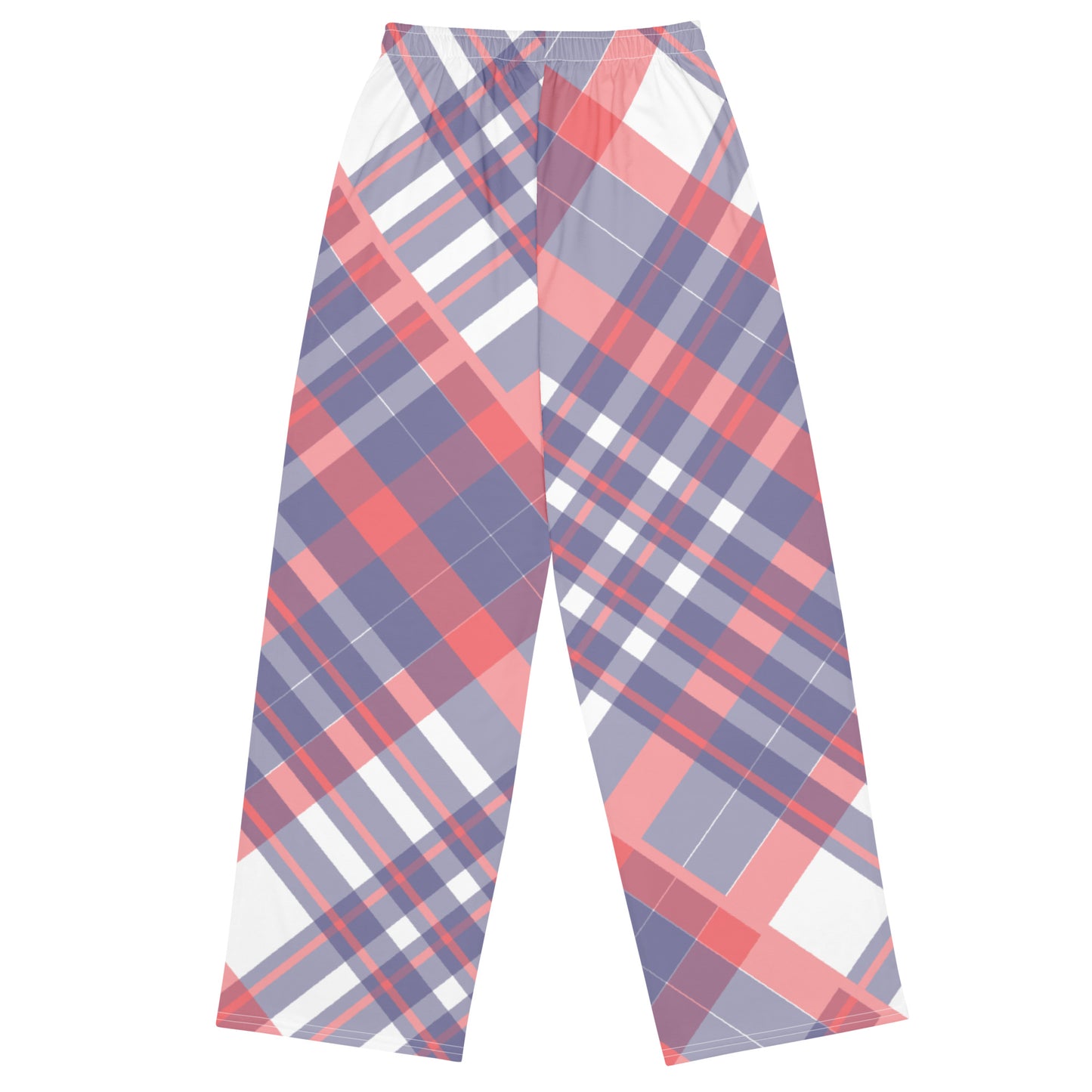Diagonal Stripes - Inspired By Taylor Swift - Sustainably Made unisex wide-leg pants